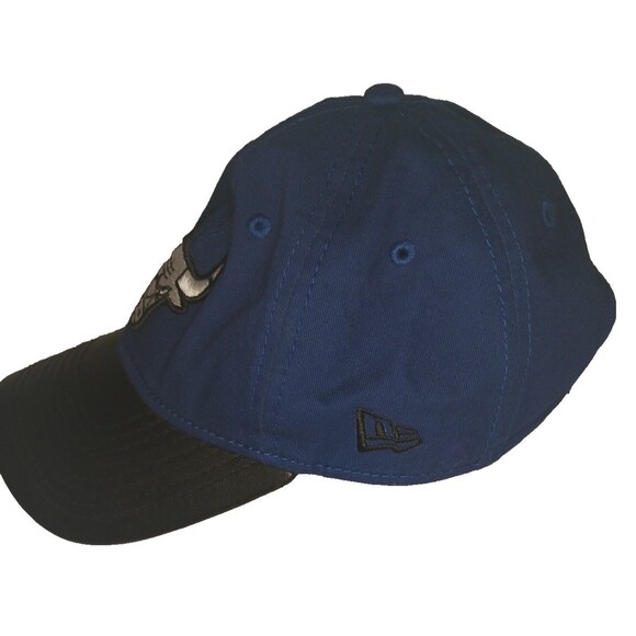 Chicago Bulls New Era 9FORTY Team Adjustable Black/Blue Hat Cap Collectable - Picture 7 of 8